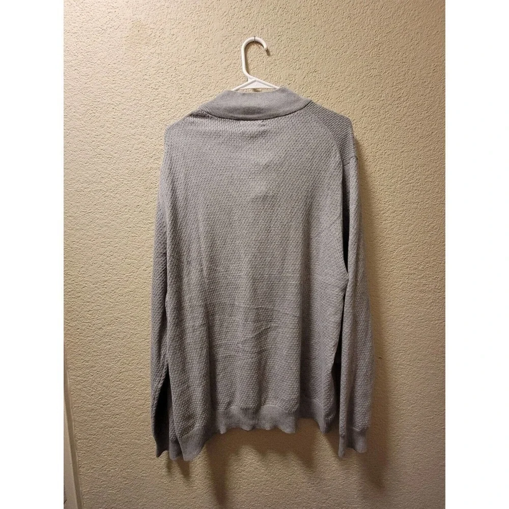 NWT Mens Tasso Elba Knit Pullover 100% Supima Cotton SZ XXL